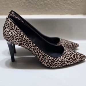 MICHAEL Michael Kors Leopard Print Heels